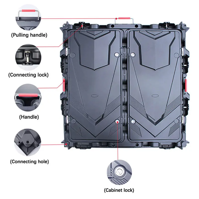ARA6.67 Outdoor Full Color LED Display Video Wall for Advertising