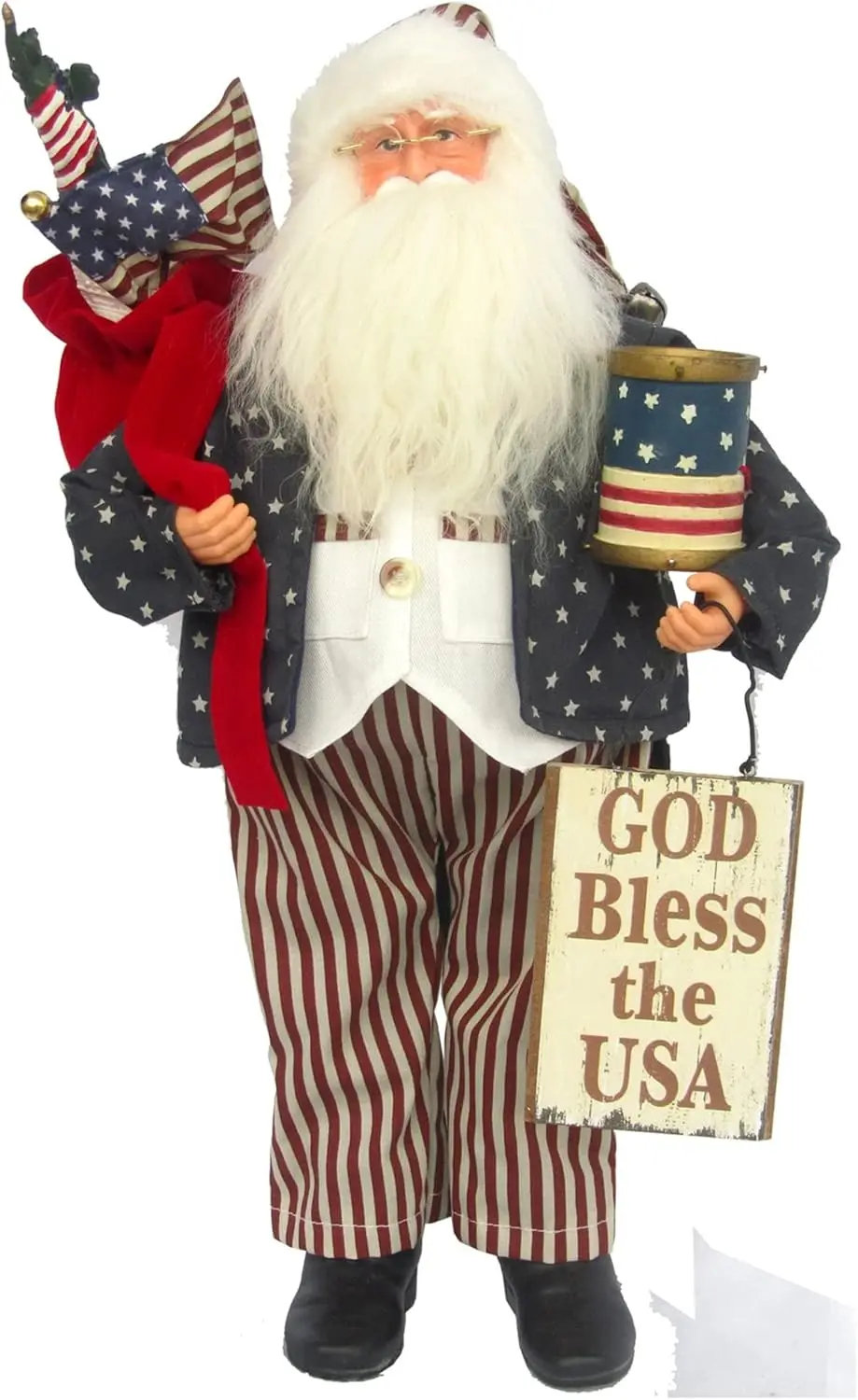 

18" God Bless The USA Red