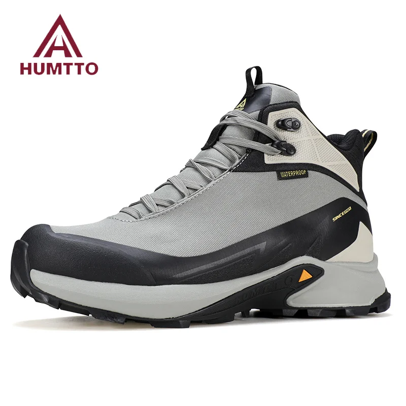 HUMTTO Wanderschuhe für Herren, rutschfeste Outdoor-Herren-Sportschuhe, atmungsaktive Trekkingstiefel, bequeme Designer-Turnschuhe