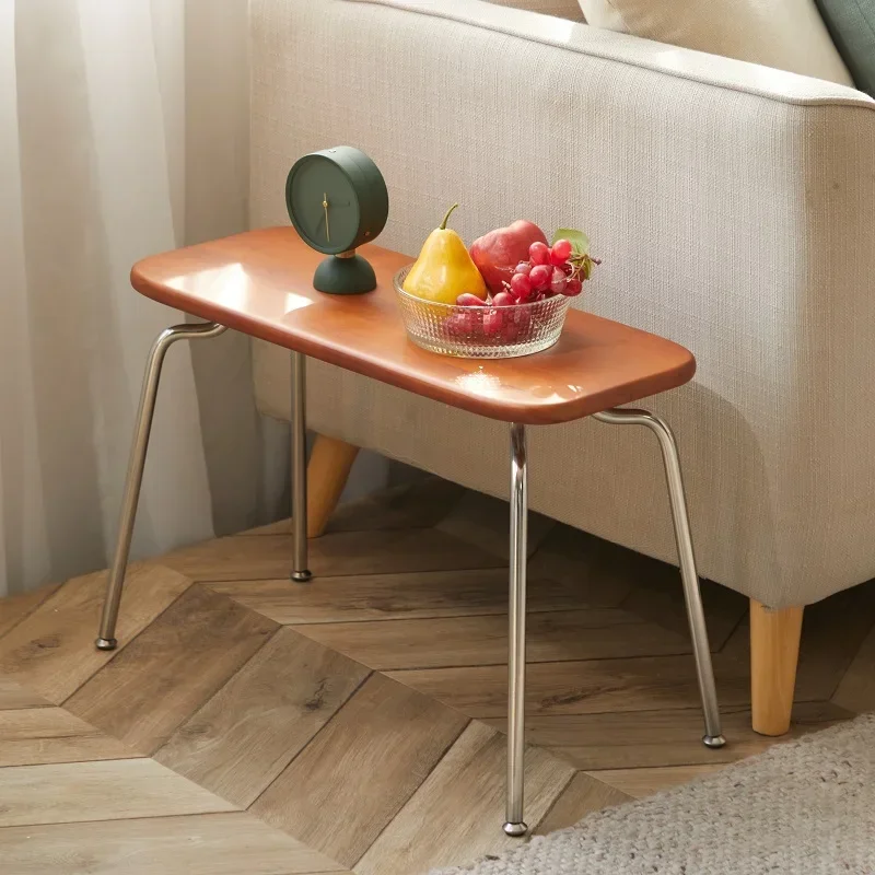 أثاث سيوو | الشمال بسيط الرجعية خشب متين البسيطة النمل البراز طاولة طعام وكرسي الإنترنت الأحمر الأحذية تغيير البراز مدخل