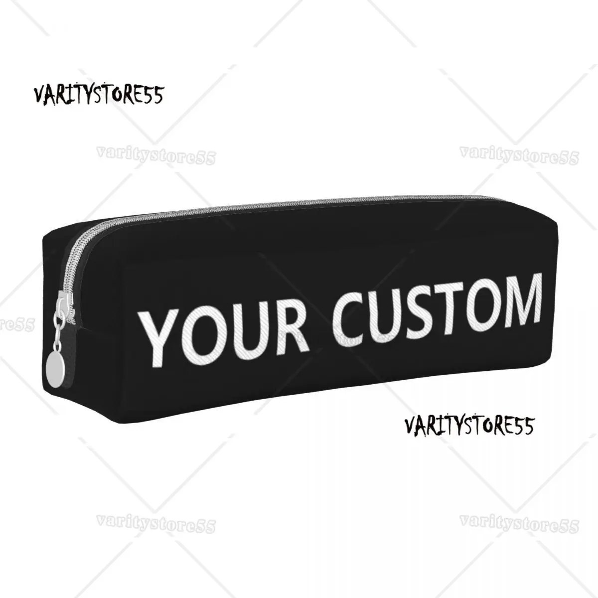 Custom DIY Your Image Pencil Case Add Design Back To School Pencil Cases Zipper Child Fashion Pencil Bag Stationery Organizer