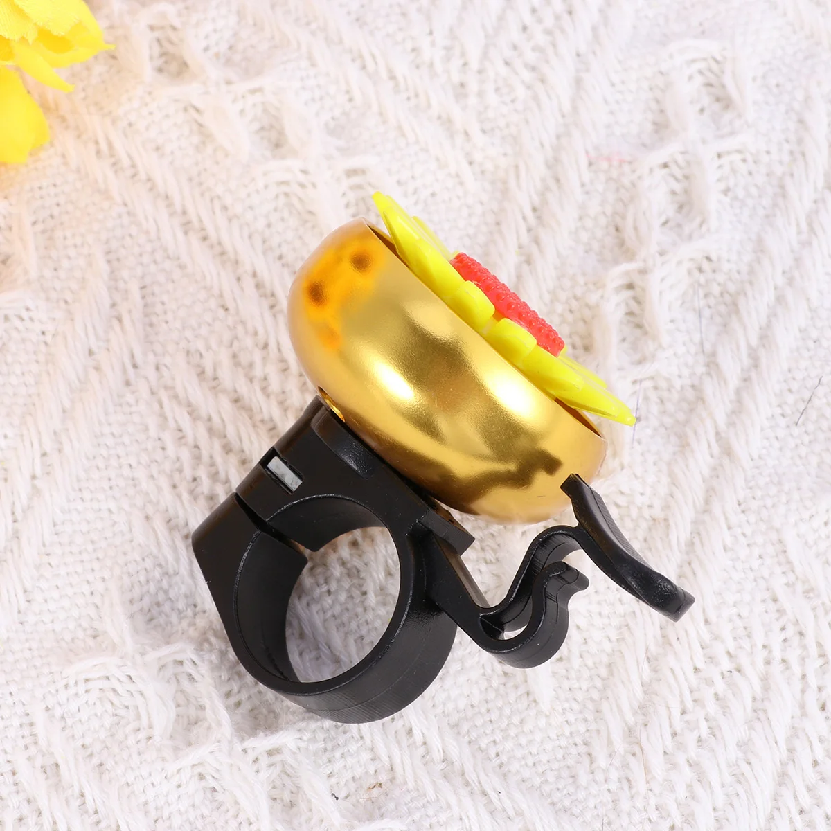 

Sunflower Shaped Bike Bell Kids Cycling Ringer Horn Handlebar Ring Lightweight Fits 2 2cm Diameter Folding Cruiser