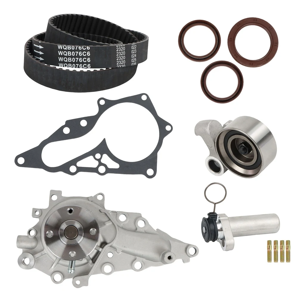 DPGKITS Kit de correa de distribución bomba de agua para 1998-2005 Lexus GS300 IS300 3.0L l6 GAS DOHC TCKWP215 TBK215 TS26215 ITM215 TS215WPHT-2