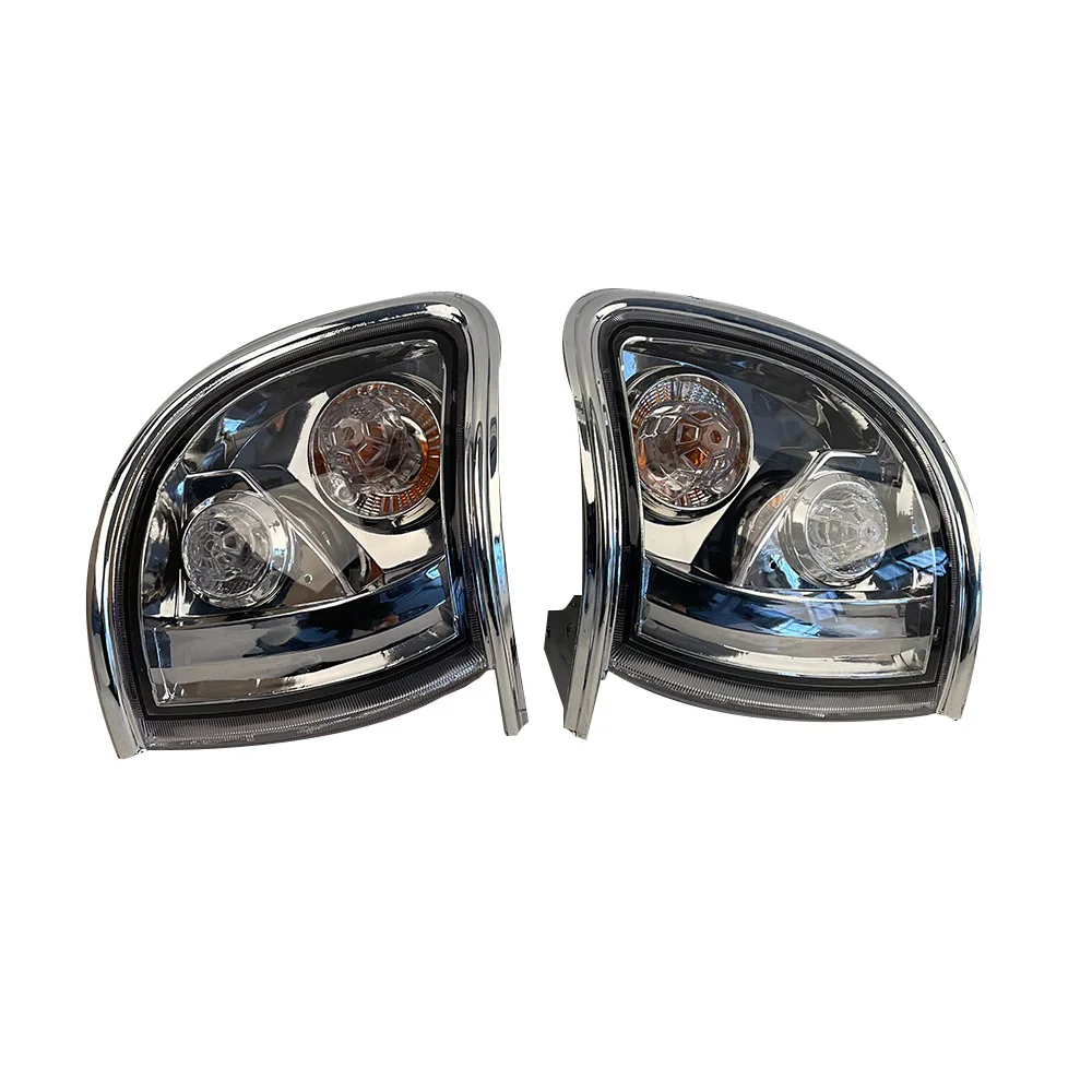 Car Front Corner Lamp Turn Signal for Nissan Terrano R50 1995 to 2002 Refit White A Pair