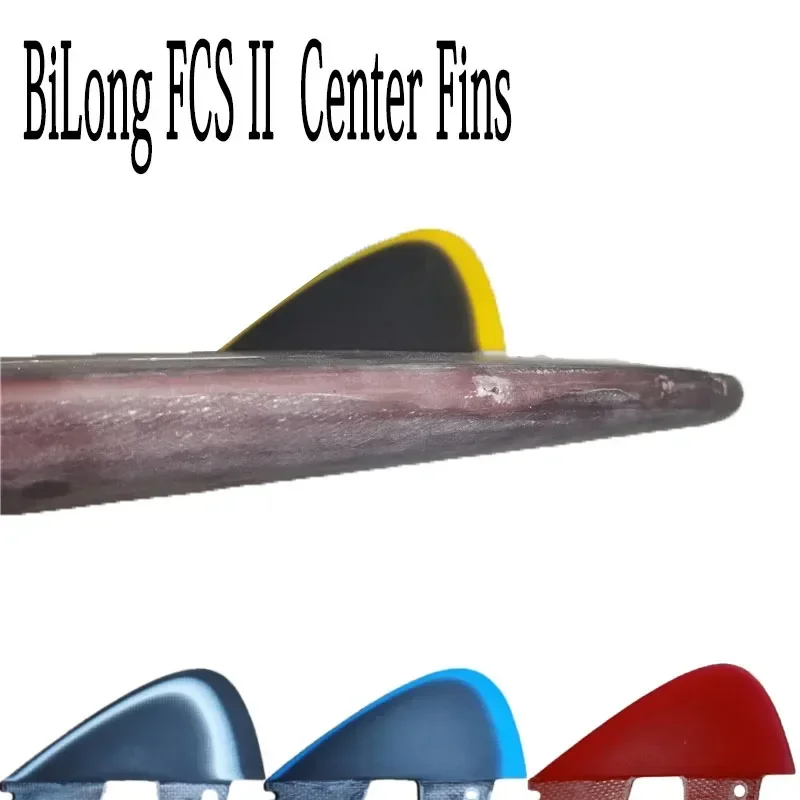 Surf Fins BiLong FCS II Fin Knubster Centre Stabilizer Kneel Fin Barbatanas De Red Azul Surf Central Surfboard Fins Wakeboard