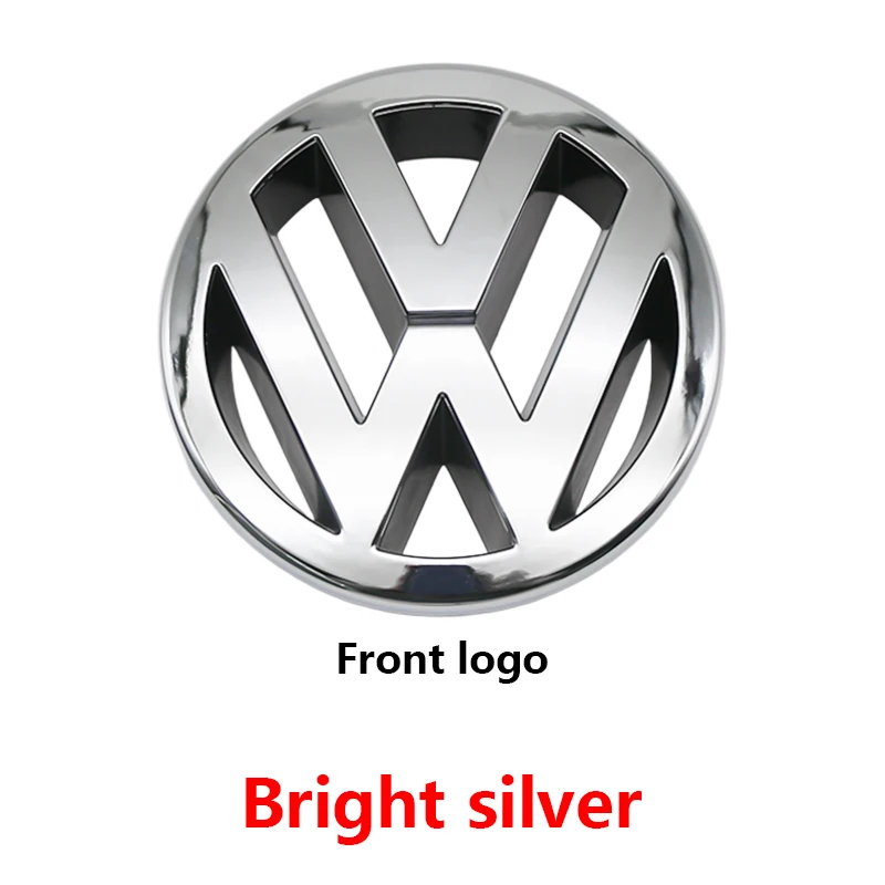 1/2 Stuks Originele Auto Vervangende Voorgrill Badge Kofferbakklep Achterklep Embleem Logo Decor Accessoire Voor GOLF 5 3D Premium Pro Plus