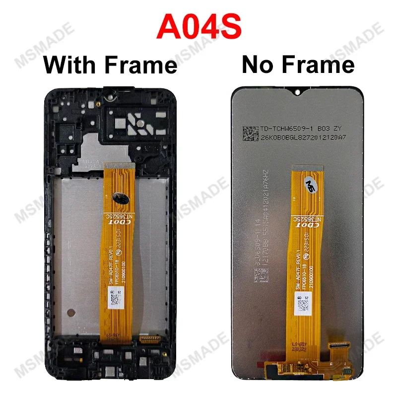 For Samsung Galaxy A04 LCD SM-A045F Display Touch Screen Digitizer For Samsung A04S SM-A047F/DS A04E SM-A042F SM-A042M LCD