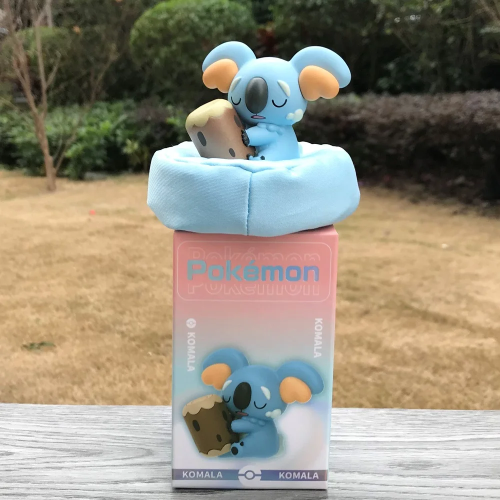 TAKARA TOMY 6 Stile Pokemon Starry Dream Pikachu Bulbasaur Eevee Snorlax Jirachi Komala Schlafende Anime-Figuren PVC-Spielzeug Kawaii 8