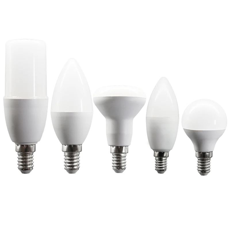 

2шт E14 AC 220V 240V Светодиодные лампы G45 C37 T37 R50 3W 7W 9W Без мерцания высотой cri Лампа для дома Спальня энергосберегающие лампы