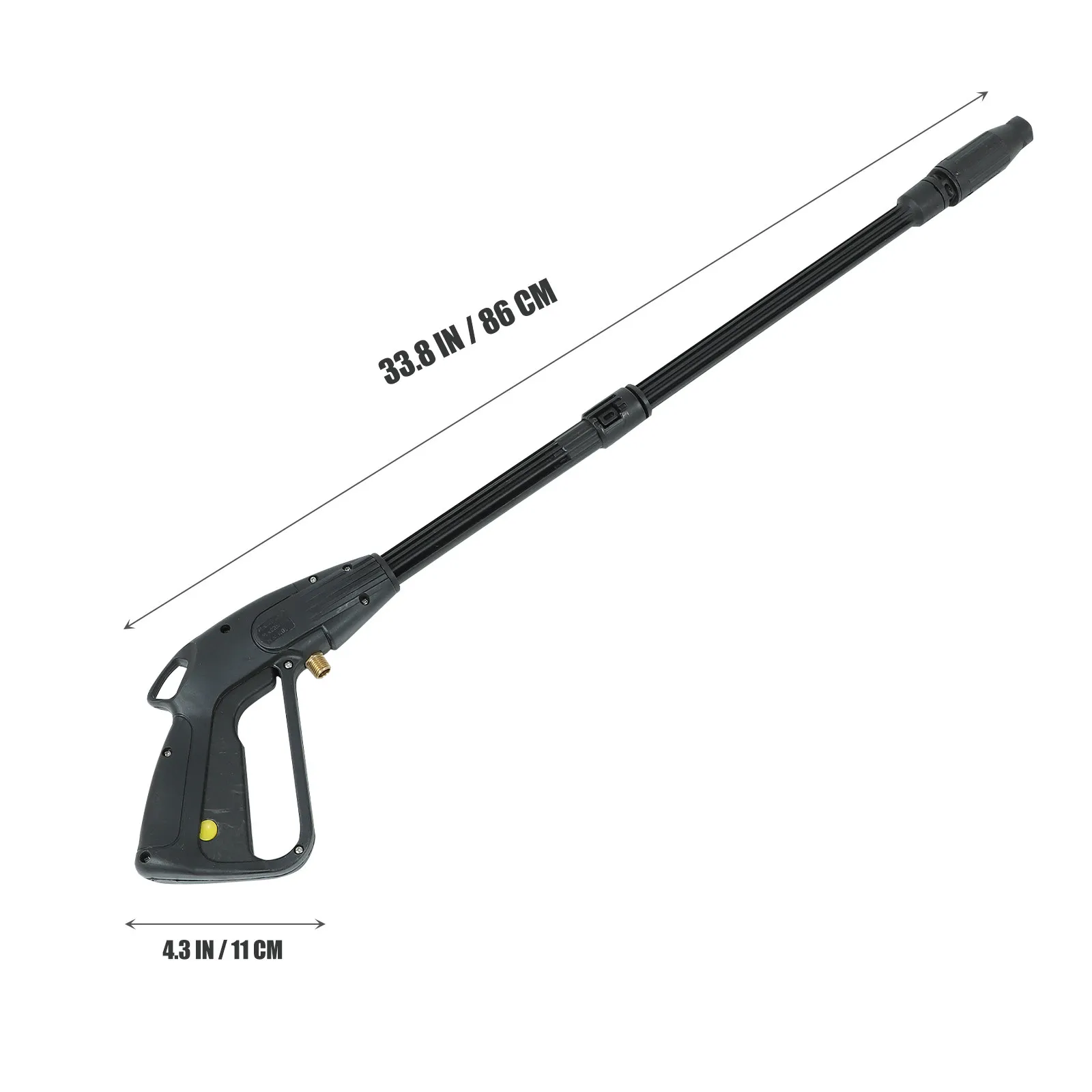 1Set Pressure Washer Parts Car Washer Tool High Pressure Wash Wand Compatible Gas Power Washers Cleaning Concrete Driveway Patio