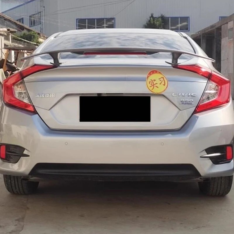 

Для Honda Civic Sedan/2016-2025 летний спойлер с крыльями, комплект кузова, АБС-пластик, багажник автомобиля, задний хвост, аксессуары для губ, ремонт