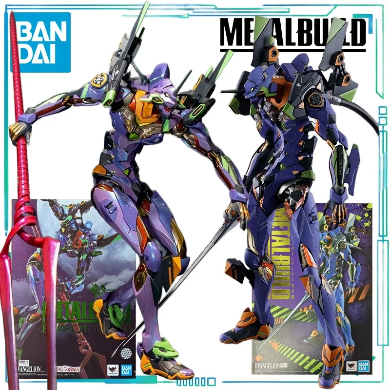 

BANDAI Genuine METAL BUILD Series Neon Genesis Evangelion, Evangelion Unit-01 [EVA2020] Готовая передвижная модель в подарок