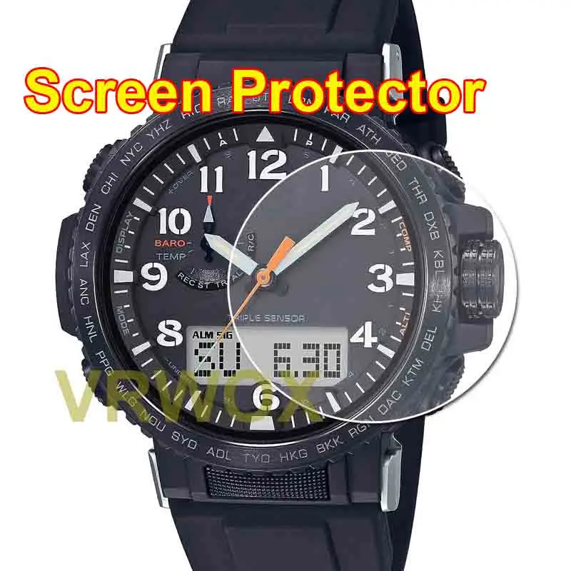 

2PCS/3PCS TPU Screen Protector For Watch GA-B001 GWG-1000 PRW-3400 PRW-51 PRW-6611 PRW-6621 HProtector Nano Explosion-proof Film