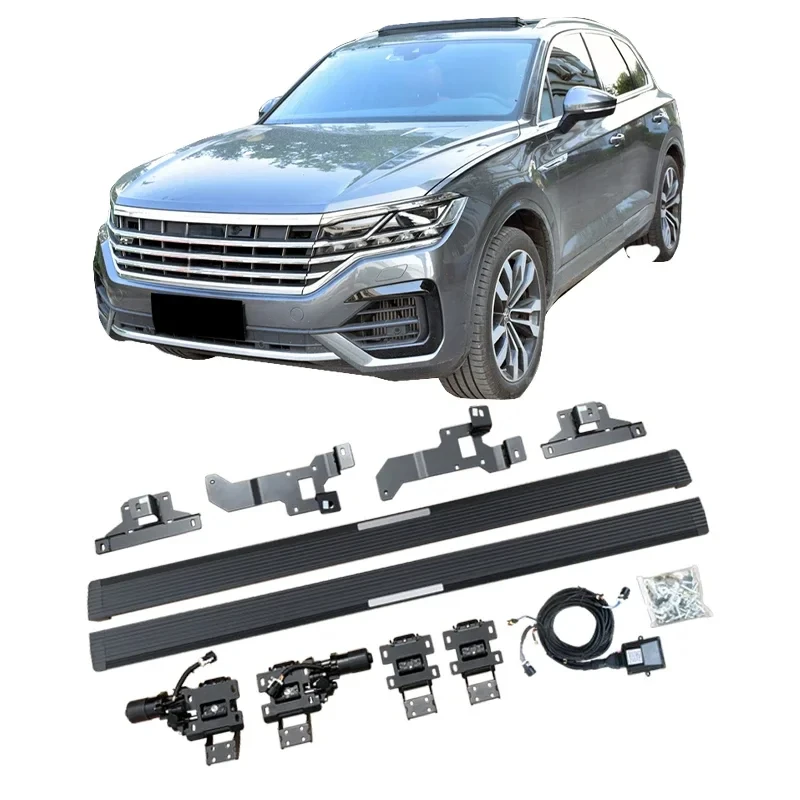 

Superior Quality Electric Side Steps Automatic Aluminium Alloy Electric Running Board for VW Touareg 2019+