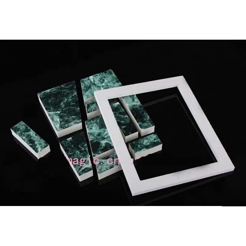 Bloco milagroso, área de truques de mágica, nunca muda de quebra-cabeça, bloco de construção mágico, conjuntos de adereços, quebra-cabeça perpétuo de Teny