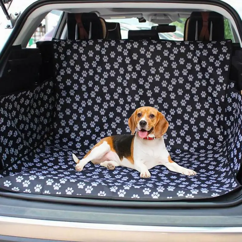 Car Trunk Mat For SUV Car Trunk Pet Mat Waterproof Non-Slip Dog Blanket Mat Cargo Box Cats Luggage Mat Picnic Trunk Liner