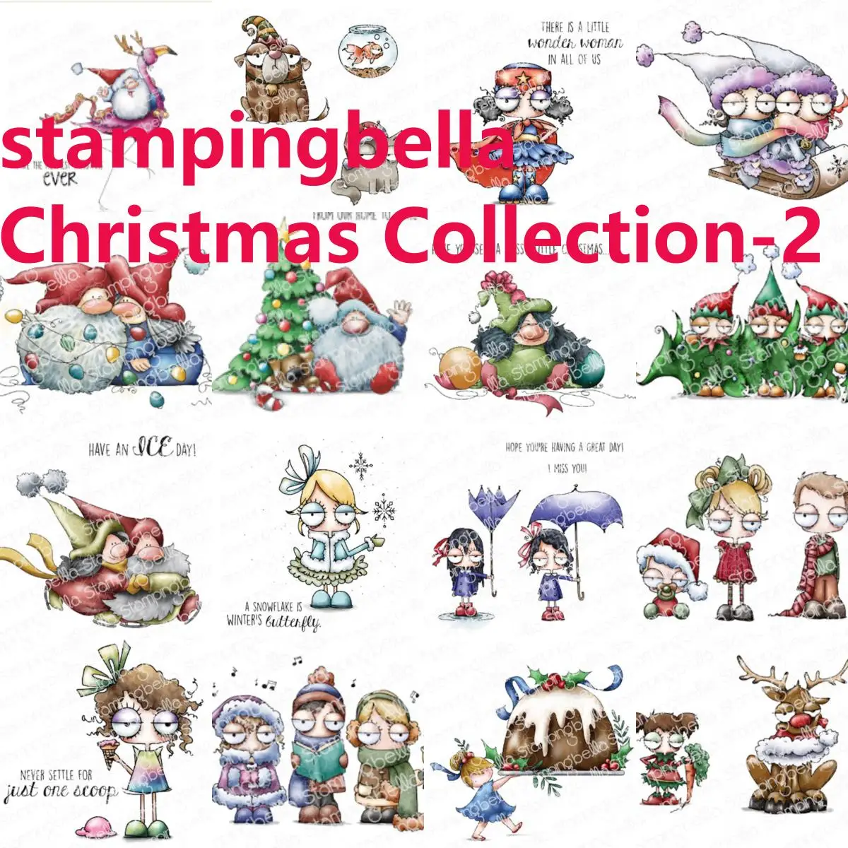 

Father Christmas Gives Presents 2025 New Stamps Scrapbook Diary Decoration Stencil Embossing Template DIY Greeting Card Handmade