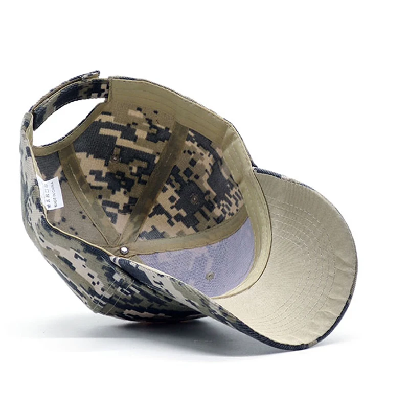 Mannen Baseball Caps Leger Tactische Camouflage Cap Outdoor Jungle Jacht Snapback Hoed Voor Vrouwen Bone Vader Hoed