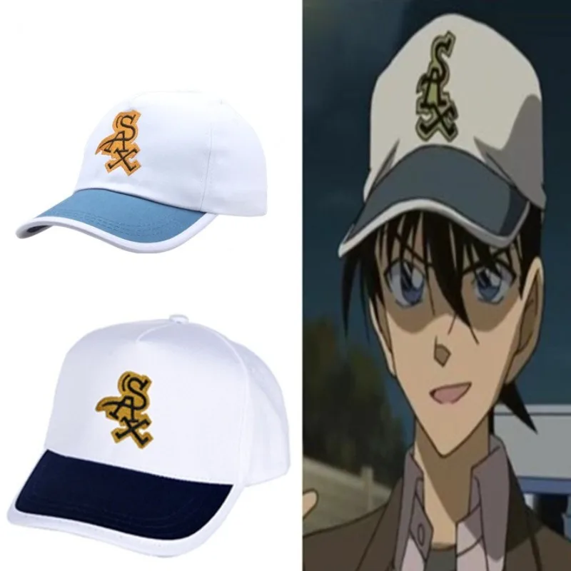 

Популярная бейсболка по мотивам аниме-сериалов «Детектив Конан» и «Конан», креативный мультяшный дизайн, реквизит для косплея, для мальчиков и девочек, кепка с козырьком