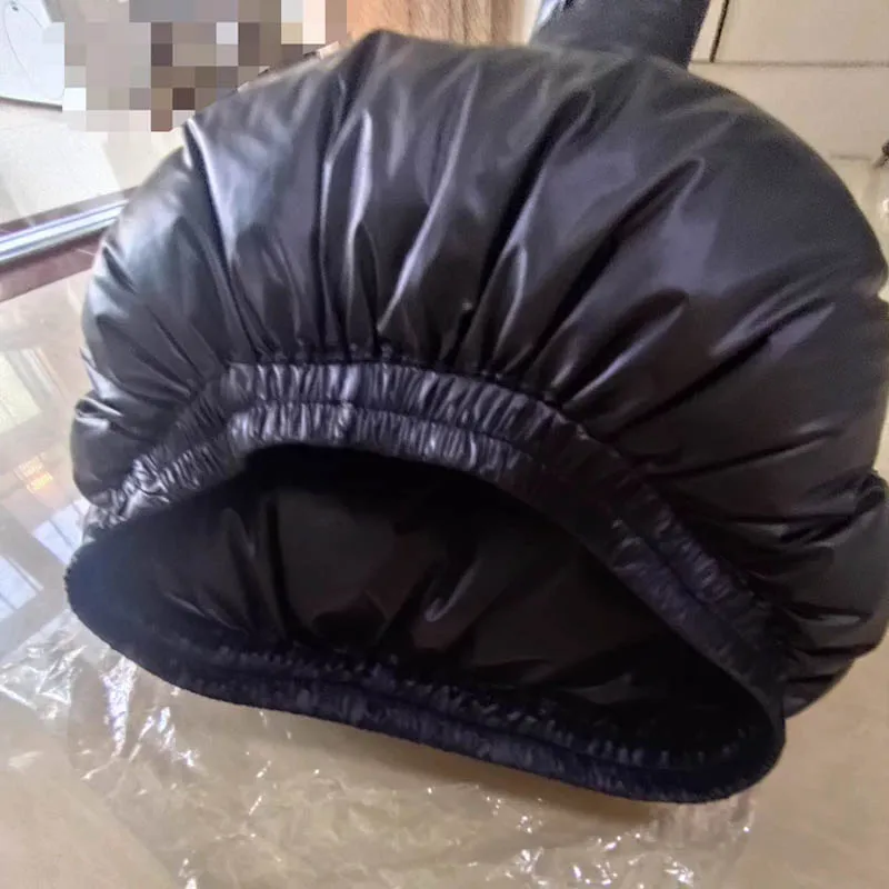 

Plus Size Handmade Men Down Underwear Glossy Soft Smooth Touch Briefs With Sheath Fluffy Warm Waterproof Washable Sexy Panty