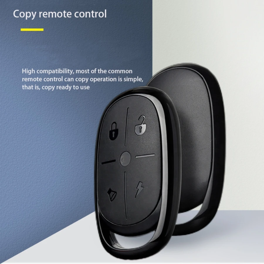 433MHz Universal Copy Four Key Turtle Clone Wireless Copy Remote Control With Battery