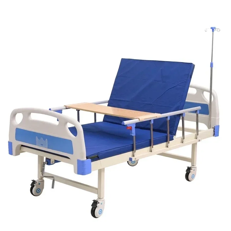 Factory direct sales home care nursing sale manufacturer single Crank medical hospital bed