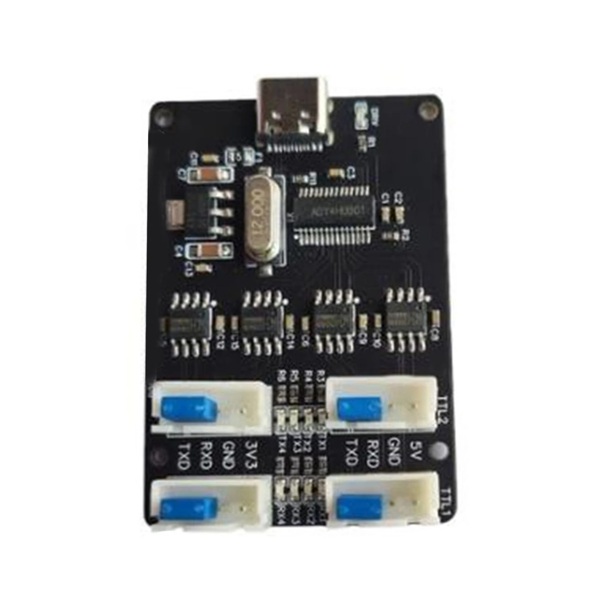 Módulo USB a TTL de 4 canales, HUB CH340, cuatro interfaces TTL TYPE-C independientes