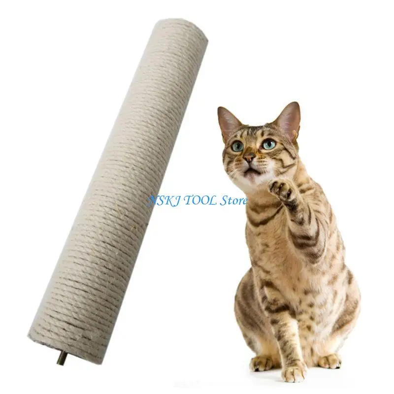 L8RC DIY Toy Scratching Post Protecting Furniture Floor Carpet Couch Sisal Rope