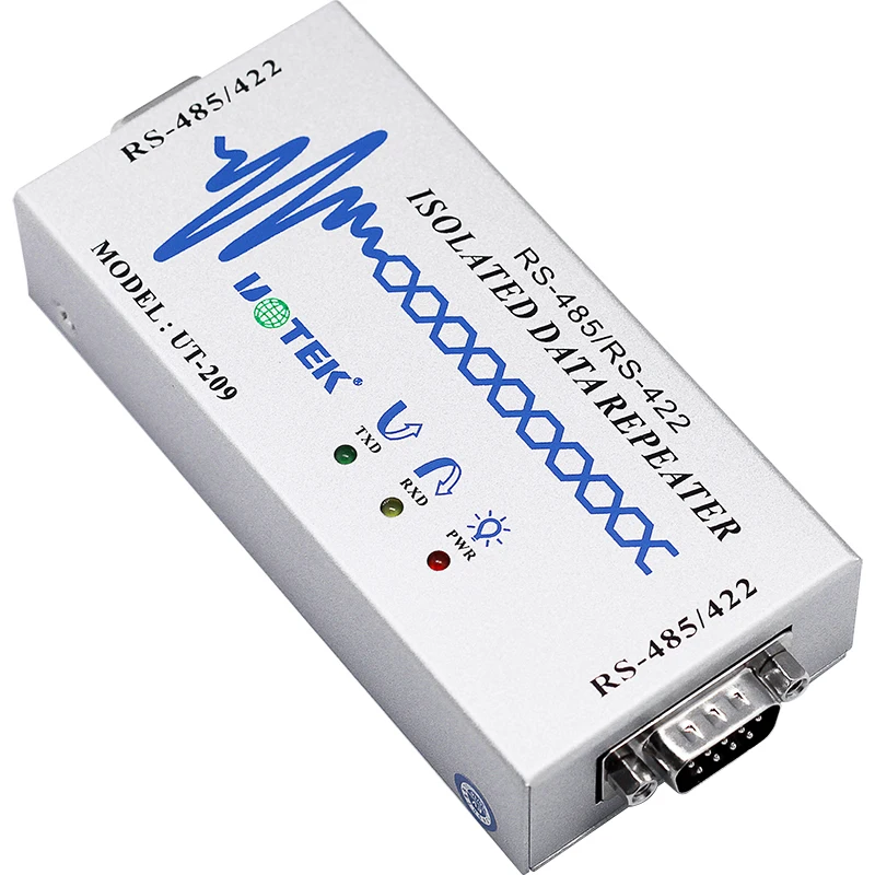 

Industrial Grade RS485/RS422 Repeater/signal Amplifier Optical Isolation UT-209