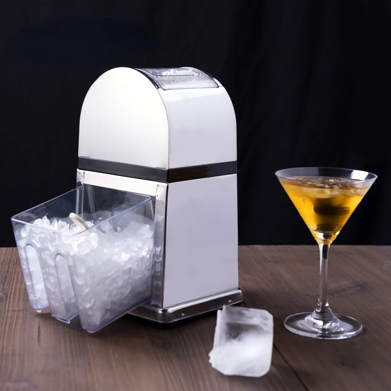 Tin Alloy Manual Ice Crusher Household Cocktail Hand Ice Cube Ice Maker Ice Breaker Particles