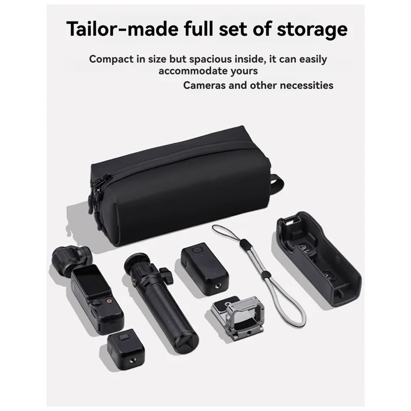 JABS-Bolsa de transporte para DJI Osmo Pocket 3, bolsa de almacenamiento portátil, bolso corporal de almacenamiento para cámara, bolsa protectora portátil, accesorios