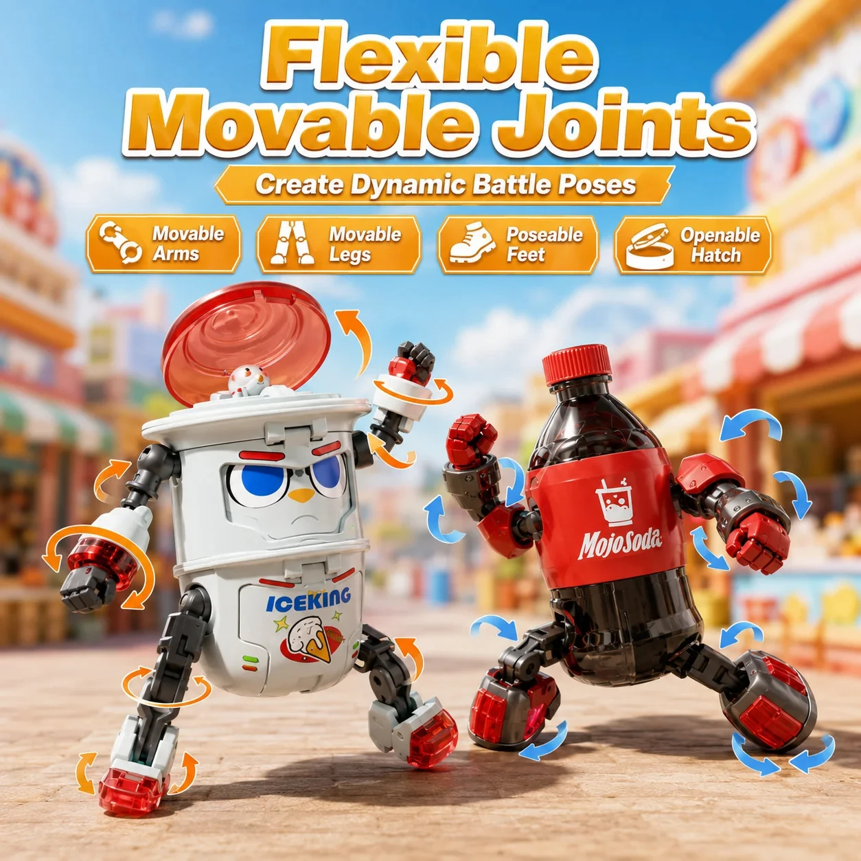 Kids First Education - Brinquedo Robô de Transformação Infantil: Mecha