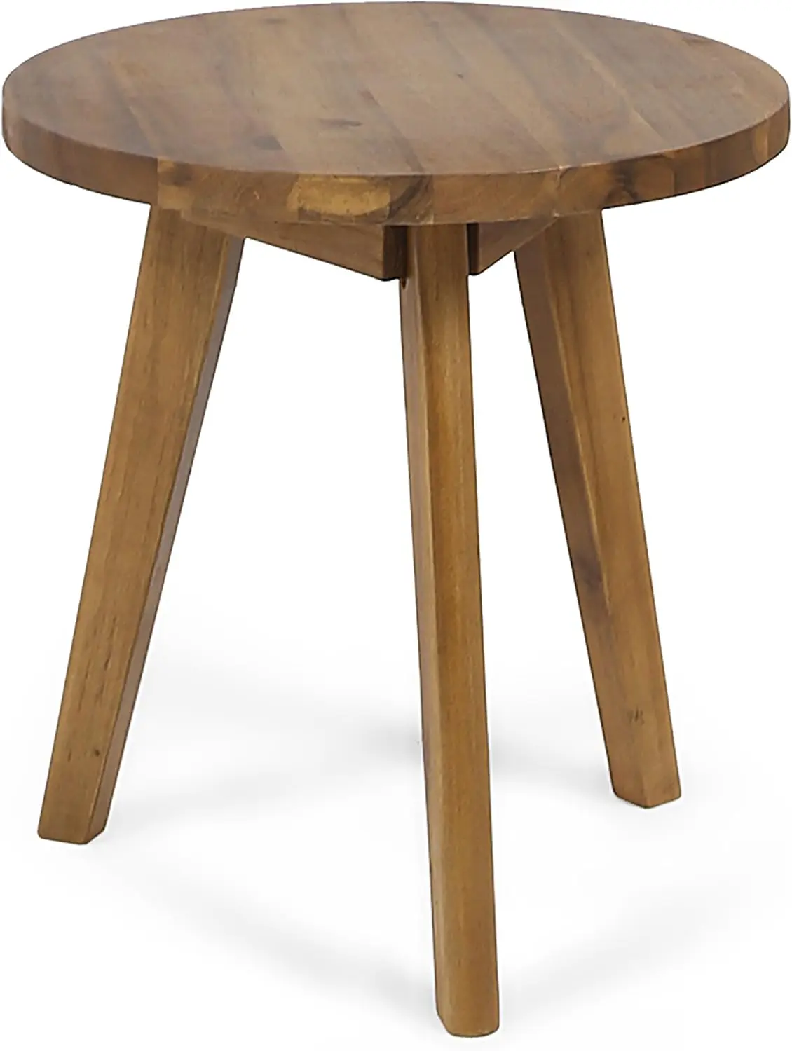 Comfort corner Gino Outdoor Acacia Wood Side Table, Natural Finish Coffee Tables