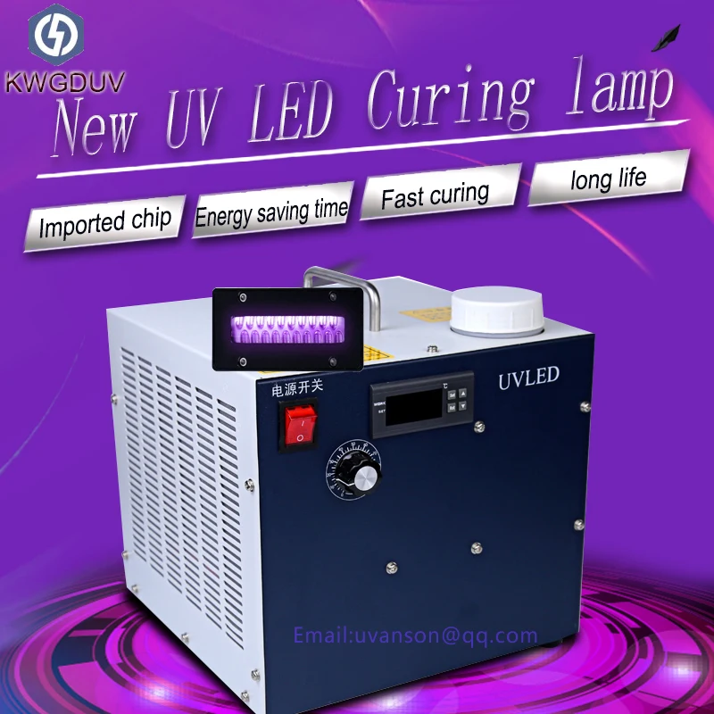 UV LED硬化システム,フラットベッドプリンター,水冷ランプ,UVインク乾燥機,365nm,sl3515