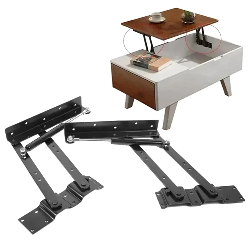 للطي الهيدروليكية الهواء دعم رفع قضيب متعدد الوظائف طاولة القهوة سطح المكتب الرافعات 2 قطعة الأجهزة والأثاث