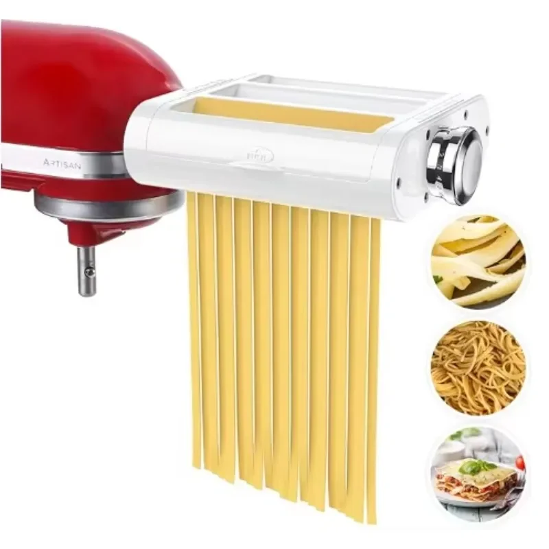 

Multifunctional Durable Roller Spaghetti Spaghetti Cutter 3 in 1 Noodle Machine Accessories