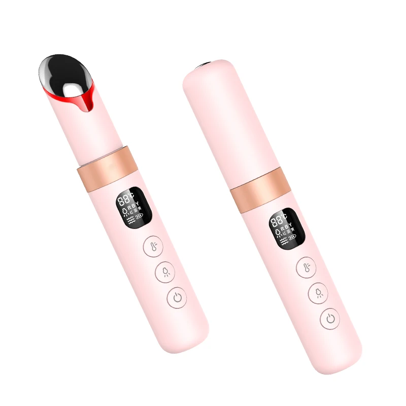 

New Portable Beauty Equipment 3 colors eye massager with heat compression vibration eye beauty massage