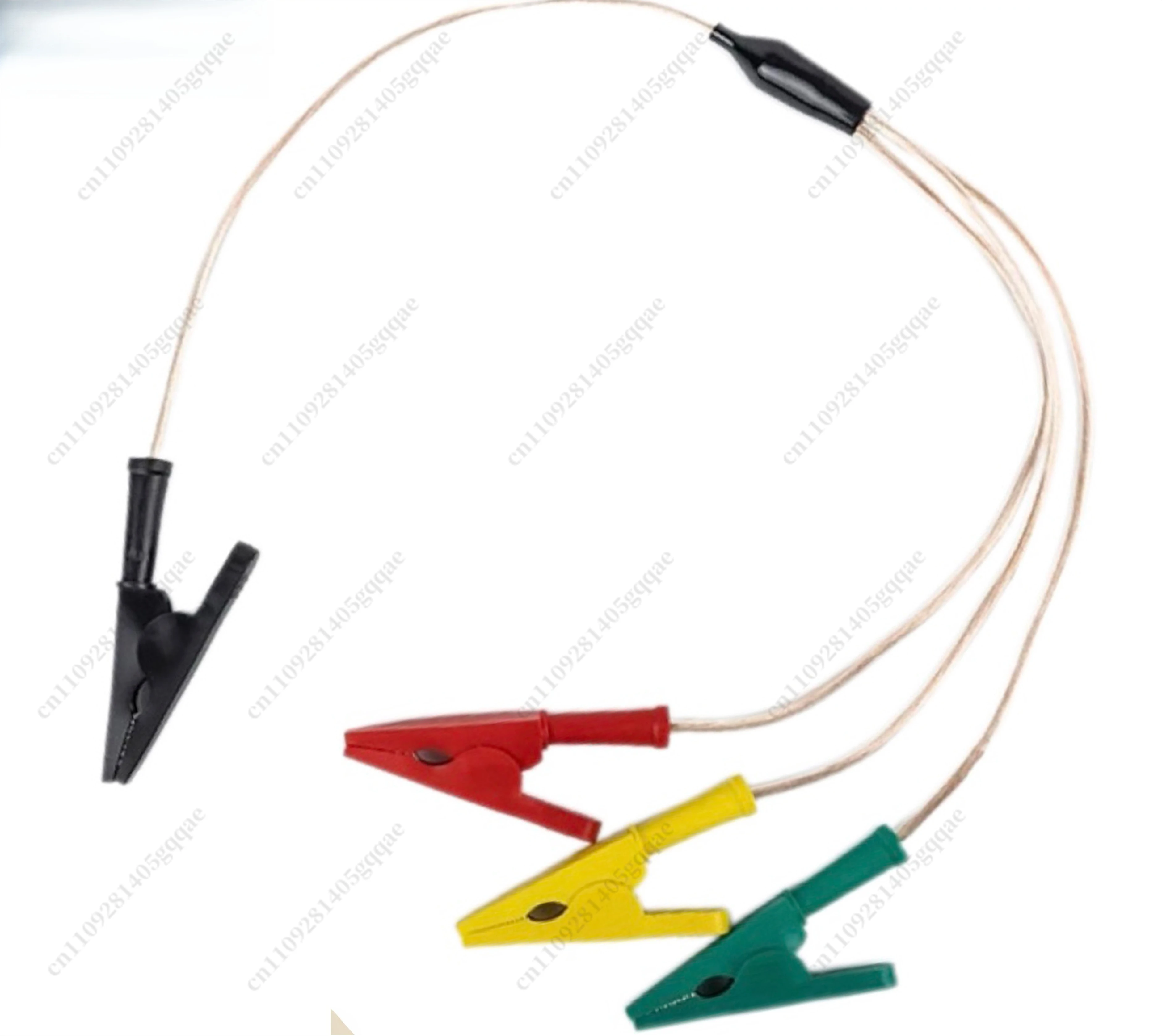 Mine Transparent Double-ended Clip Grounding Wire One-point Three-pronged Mine Underground Short Cable
