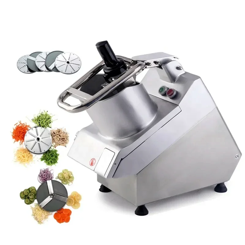 Electric Industrial Food Onion Plantain Veggie Potato Chips Fruit Vegetable Chopper Slicer Slicing Dicer Cutter Cutting Machine