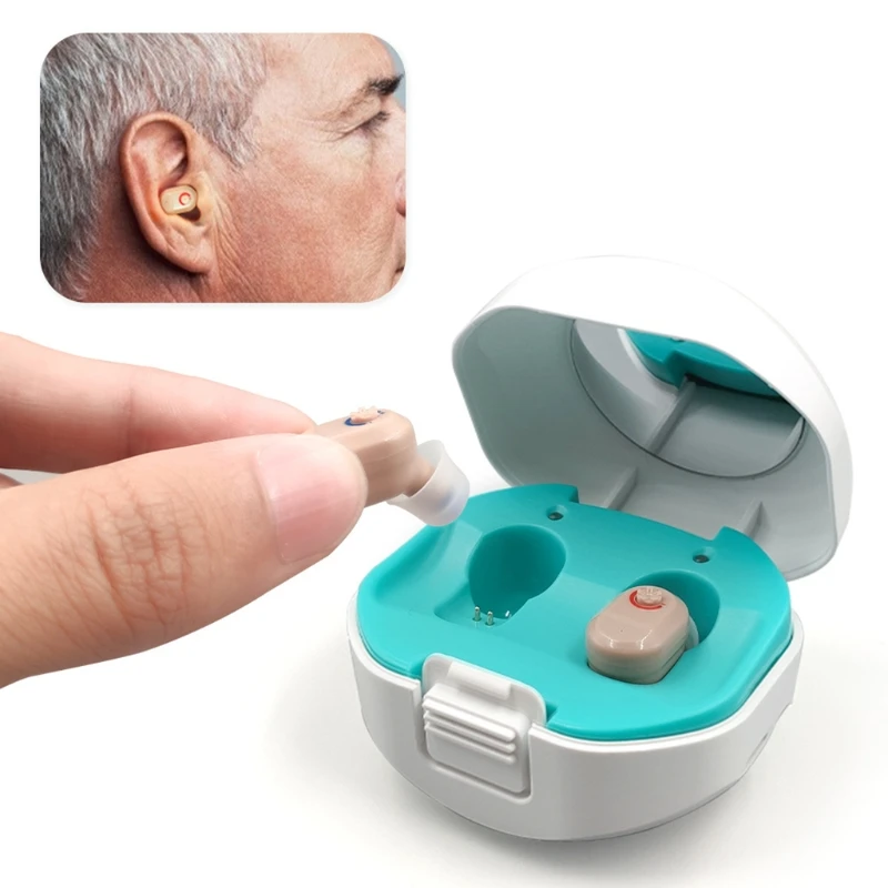 Rechargeable Sound Voice Amplifier Enhancer Mini Digital Invisible Hearing Aids