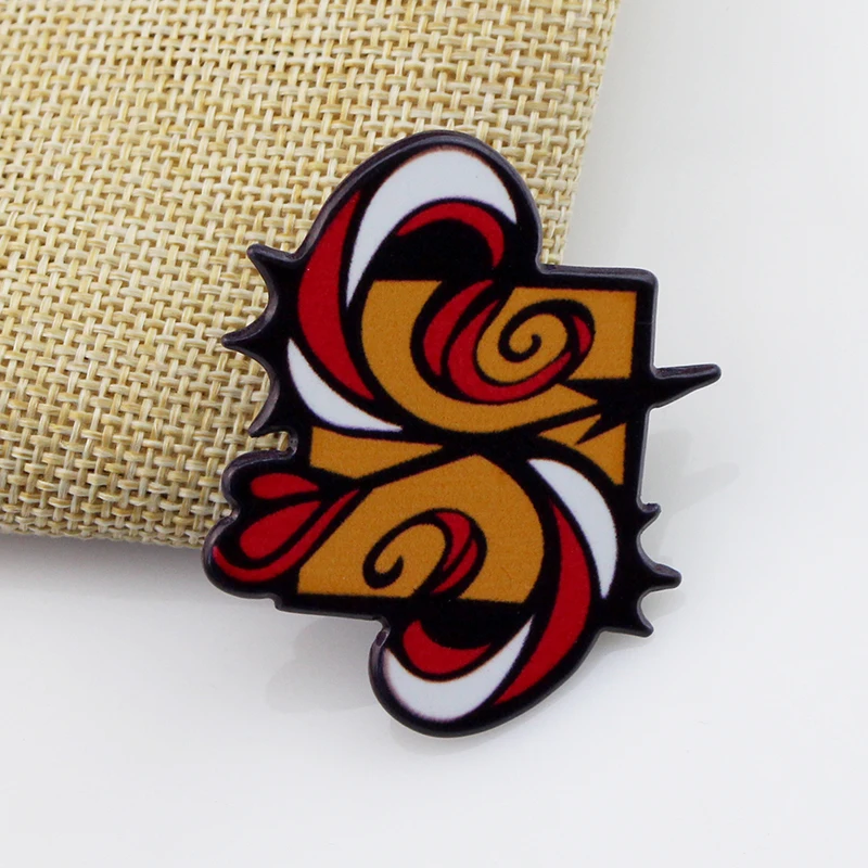 SK8 The Infinity S Logo Badges Brooches Langa Reki Miya Cosplay Pins Brooches for Women Men Lapel Pin Jewelry Gift view 4
