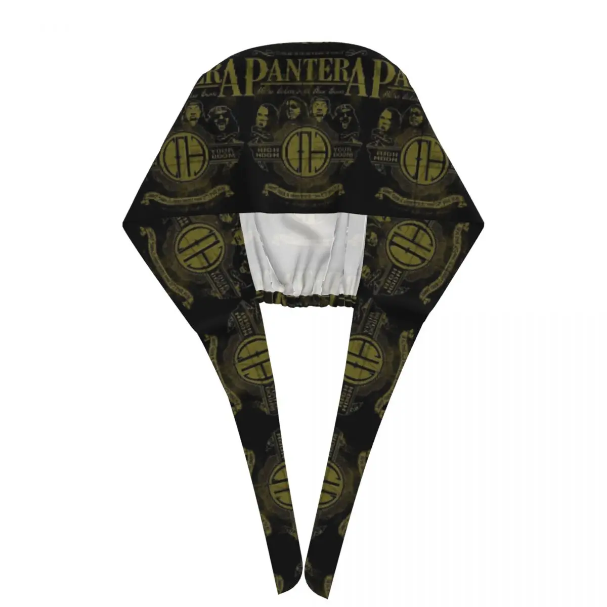 US Pantera Band Dimebag Darrell Poster Scrub Hat Doctor Working Surgical Cap Unisex Adjustable Nursing Caps for Dentist