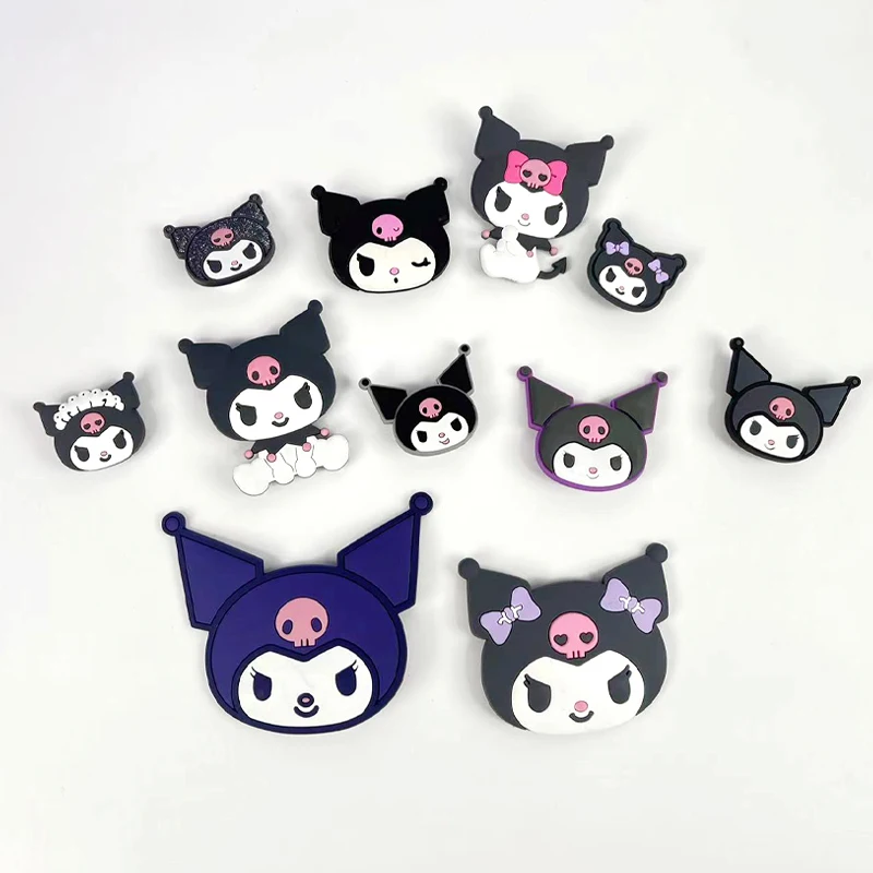 11 Stuks Cartoon Kuromi Serie Outdoor Strand Verpakking Accessoires, Diy Kan Worden Gecombineerd Met Alles