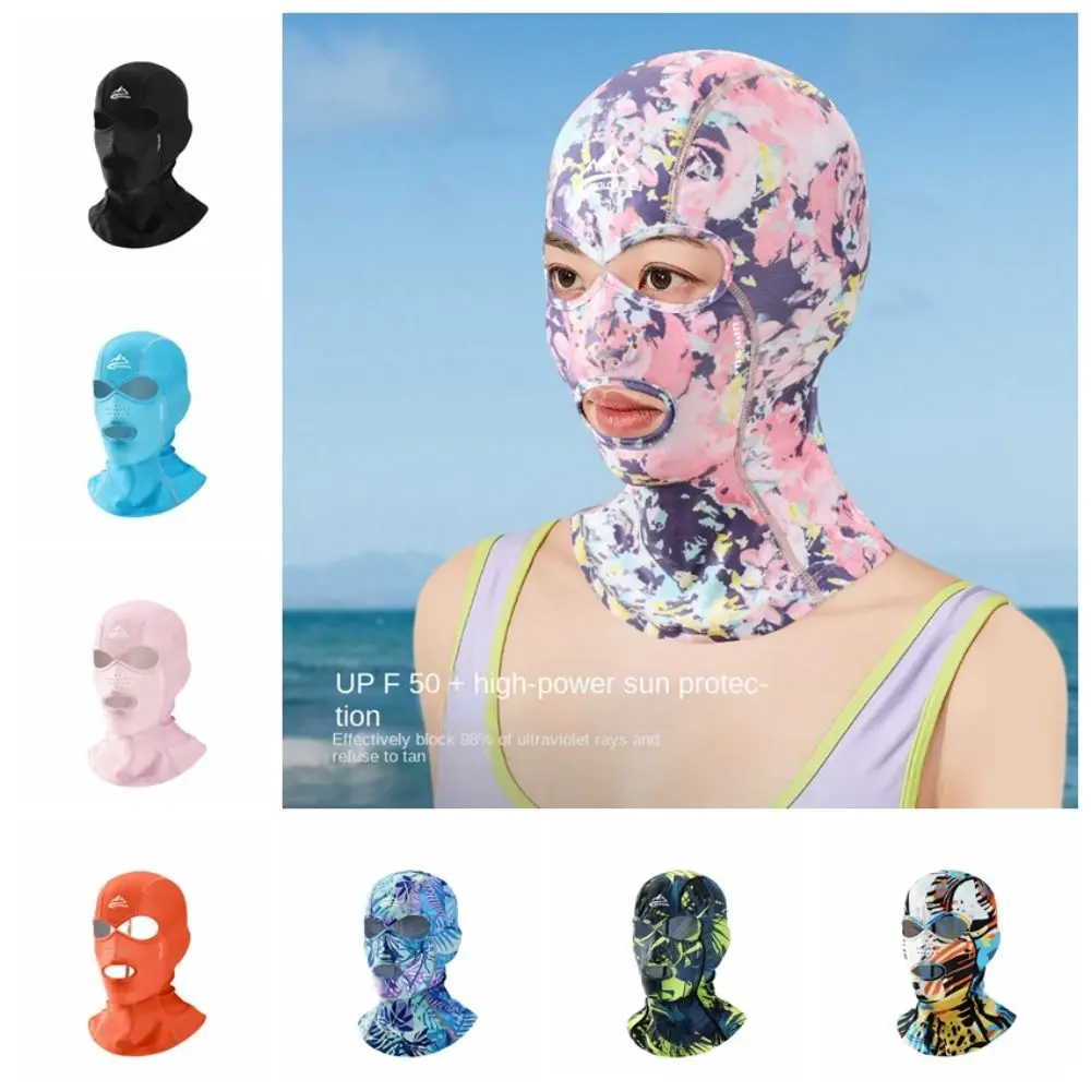 Surfing Mask Sunproof Swimming Cover Breathable Ice Fishing Facekini Ultraviolet-proof Unisex Sunscreen Headwear Spearfishing