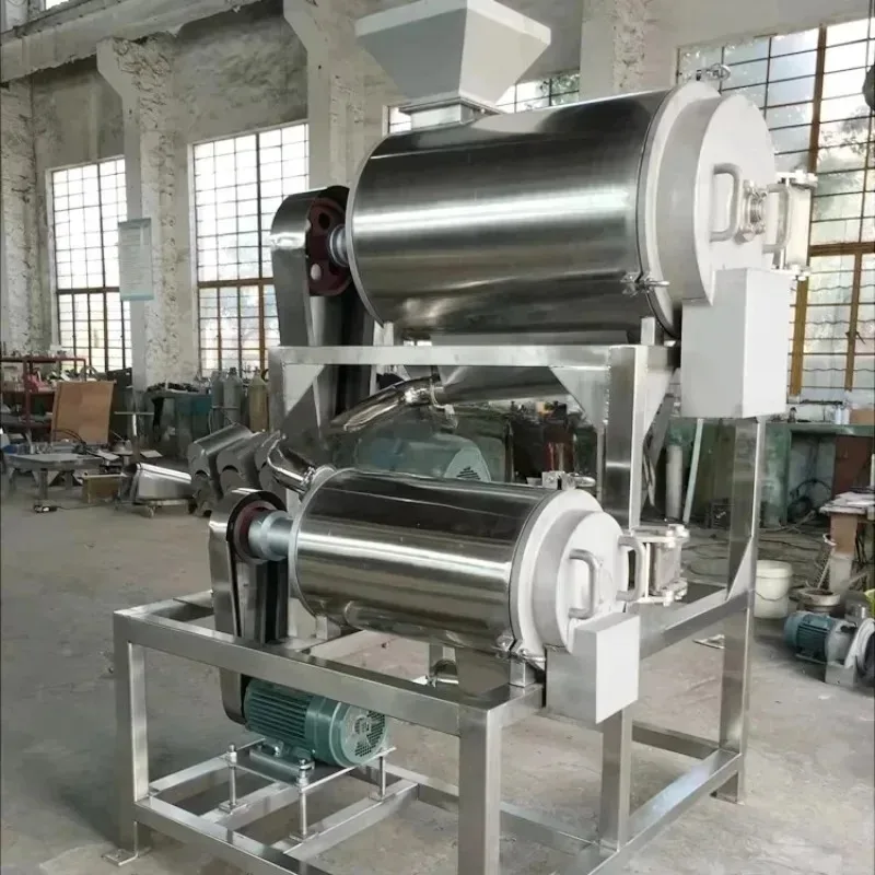 Industrial Fruit Juice Crusher Juicer Extractor Machine Ginger Juice Extractor Heavy Duty Screw Press Juicer for Commercial