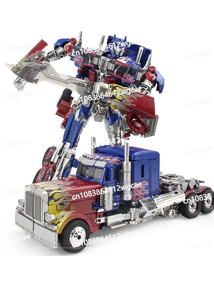 Super Alloy Shape Boy Toy King Kong Genuine Optimus Pillar Car Robot Bumblebee Model Figure