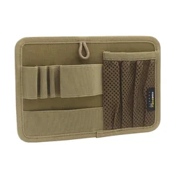Fwoyonze Tactical Bag Insert Pouch Modular Accessories Organizer Panel Key Holder Utility Admin Pouch Hook Fasteners Pouch