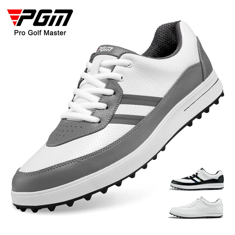 

PGM golf shoes men's waterproof sports shoes anti slip shoe studs casual and versatile golf men's shoes factory direct sales