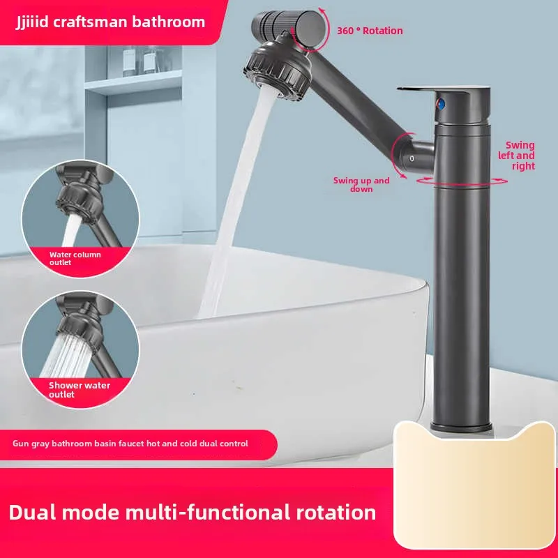 

ZZIDDBrass Смеситель для раковины Смесители для ванной комнаты Смеситель для горячей и холодной воды Высокие смесители для раковины в ванной комнате Черный хромированный смеситель для умывальника Кран Torneira