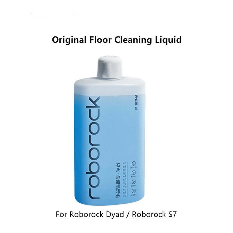 Roborock – accessoires de nettoyage de sol fluide, nettoyeur de sol d'origine anglais Colourless-480ml-UN pour Roborock Dyad et Roborock S7